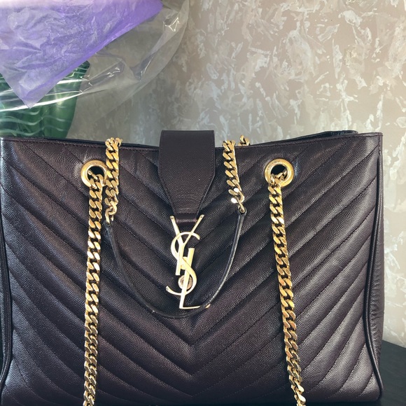 YVES SAINT LAURENT Monogramme Shopping Bag - Picture 7 of 7